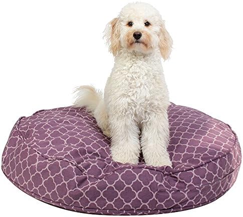 Molly Mutt Huge Dog Bed Cover - Royals Print - Measures 36”X36”X5’’ - 100% Cotton - Durable - Breathable - Sustainable - Machine Washable Dog Bed Cover