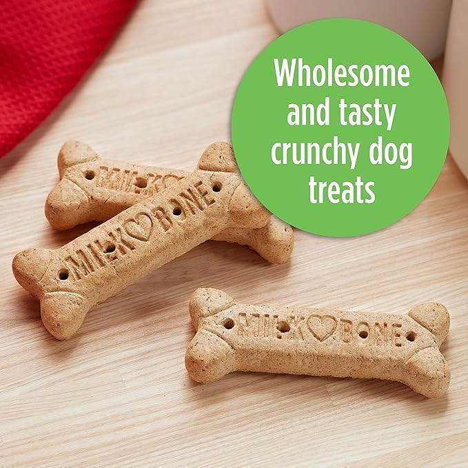 Milk-Bone Original Dog Treats for Large Dogs, 24 Ounce, Crunchy Biscuit Helps Clean Teeth