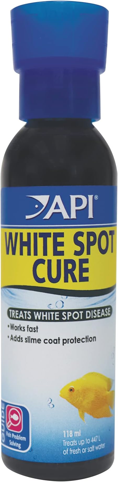 API Liquid Super ICK Cure Fish Remedy, Freshwater and Saltwater Fish Medication (Pack of 1) and API Aquarium Salt Freshwater Aquarium Salt 33-Ounce Box