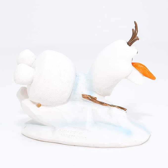 PENN-PLAX Disney’s Frozen Officially Licensed Aquarium Ornament – Sliding Olaf – Mini Size