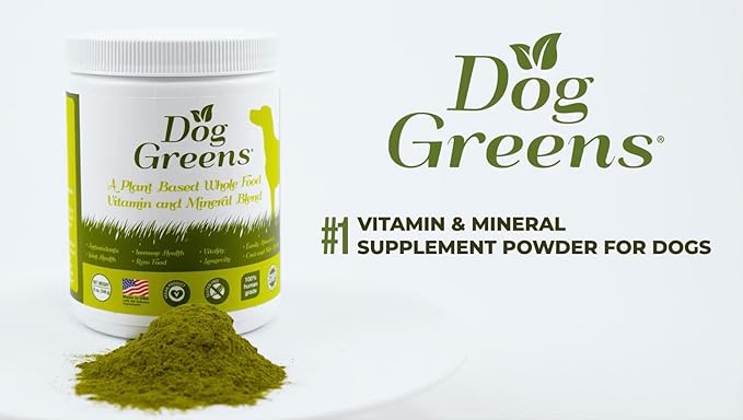 Superfood Rich in Antioxidants, Multivitamins, Minerals, Prebiotics, Skin & Immune Health - Excellent for Seniors, Active Dogs & Puppies