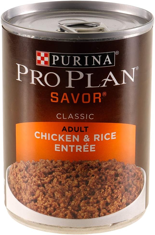 Purina ProPlan Purina Pro Plan Savor Chicken and Rice Canned Dog Food 13oz
