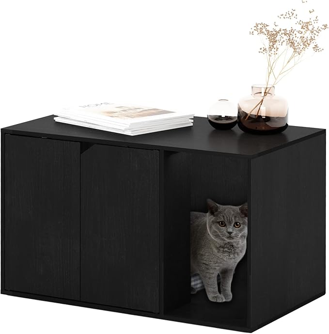 Furinno Peli Litter Box Enclosure, Americano