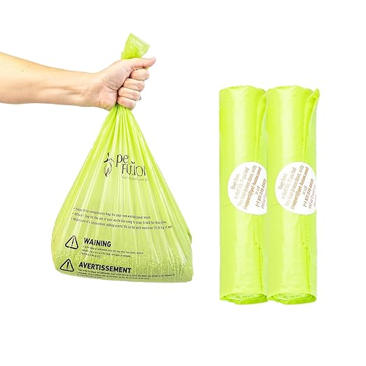 PetFusion Replacement Waste Bags for PetFusion's Cat Litter Disposal & Outdoor Waste Disposal. Easily Holds 10+lbs. Durable Leakproof Dog Poop Bags