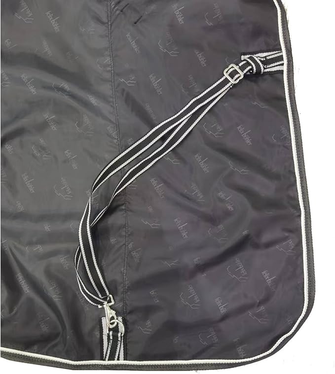 600Denier Waterproof and Breathable Horse Sheet Rip-Stop Turnout Rain Sheet Horse Blanket with Removable Leg Straps