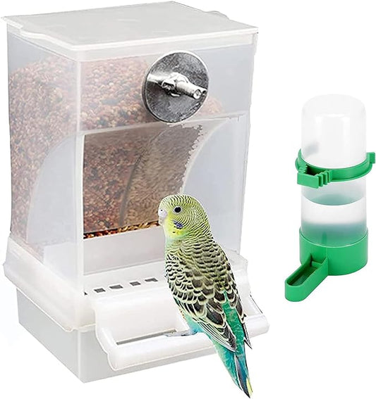 Anti Spill Bird Feeder for Multiple Pets, Polyester Material, No Mess