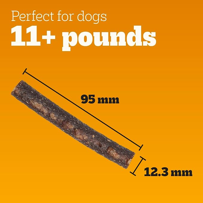 Pedigree Canine Cookout Soft Dog Treats, Beef Flavored Meaty Sticks, 5.36 oz. Bag, Pack of 7