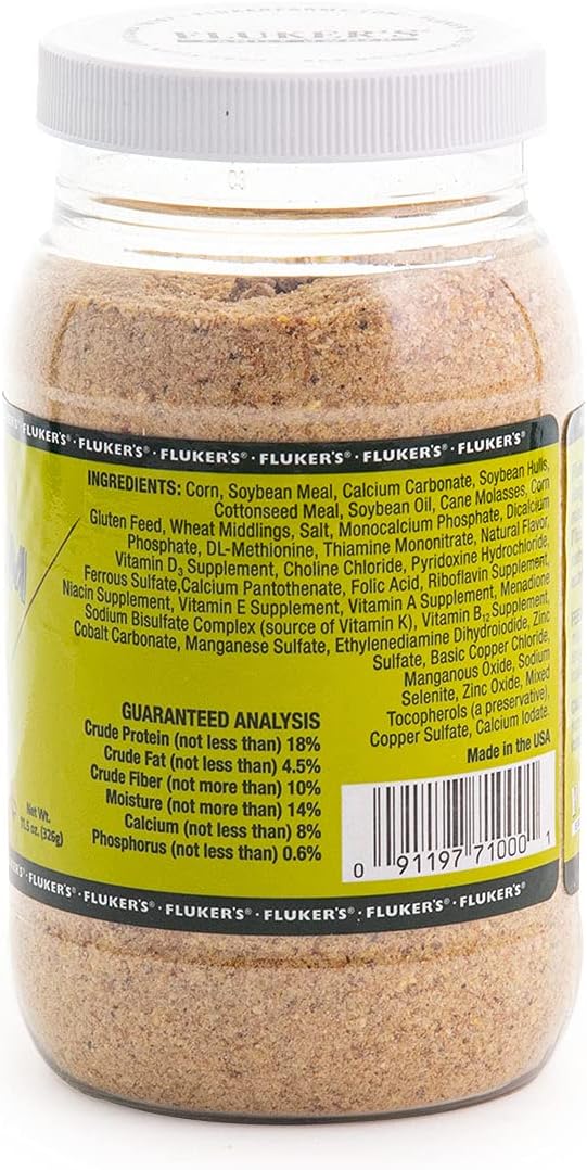 Fluker's High Calcium Cricket Diet, 11.5 oz (Pack of 2)