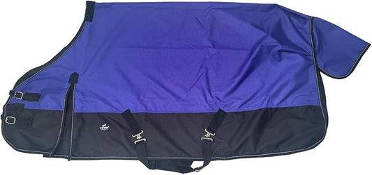 1200Denier Waterproof and Breathable Horse Sheet Tgw Riding Horse Blanket (82", Purple)