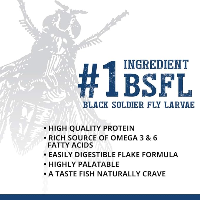 Fluval Bug Bites Tropical Fish Food, Flakes for Small to Medium Sized Fish, 1.59 oz., A7331, Brown
