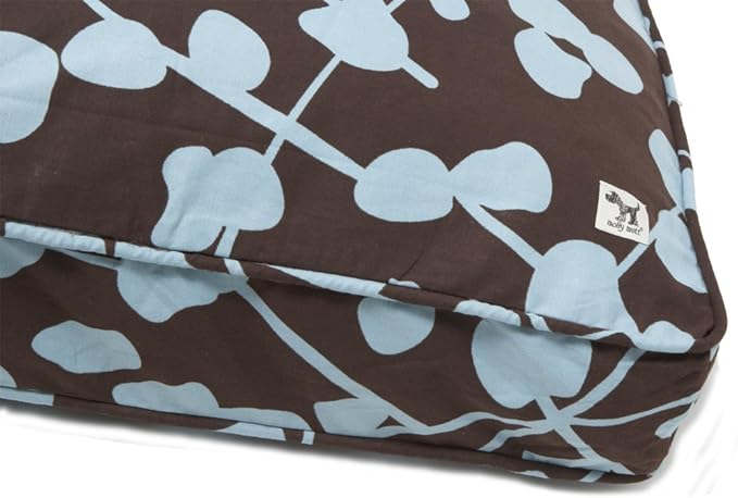 Molly Mutt Your Hand in Mine Dog Bed Duvet Cover, 100% Cotton Canvas Cover for Dog Bed, Puppy Bed, or Cat Bed, Durable, Washable, and Free of Harmful Chemicals, 22" x 27" x 5"