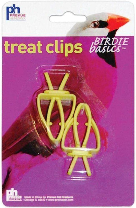 Prevue Pet Toy 2 Piece Treat Clips Bird Toy