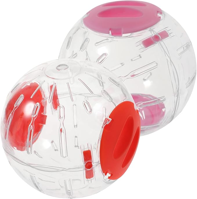 6 Pcs Small Hamster Sports Ball Exercise Balls for Guinea Pig Small Animals Running Balls Hedgehog Exercise Balls Gerbils Running Balls Small Pet Supplies Small Hamster Ball