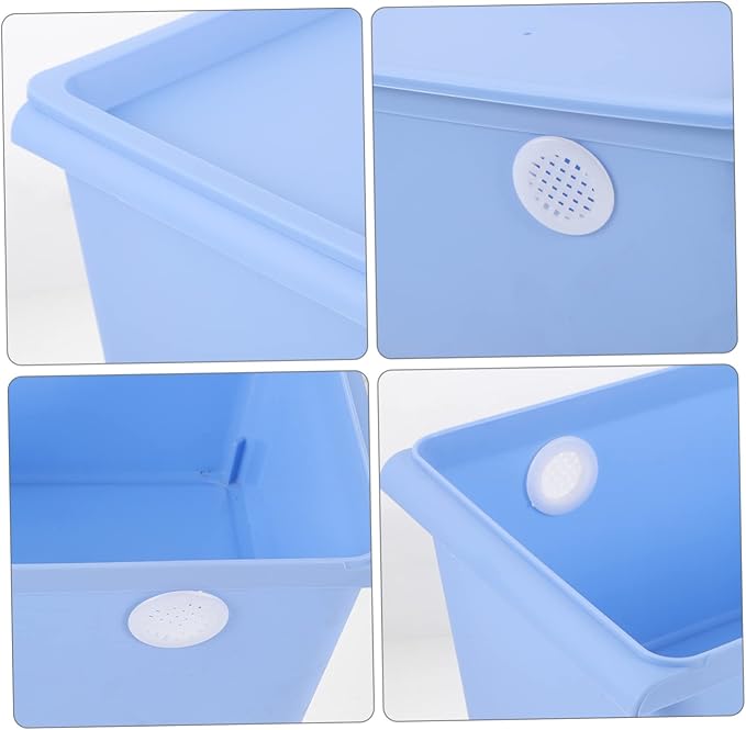 GANAZONO Plastic Container Plastic Containers Terrarium Box Breeding Box Plastic Household Frog Reptile Hide Plastic Spiders