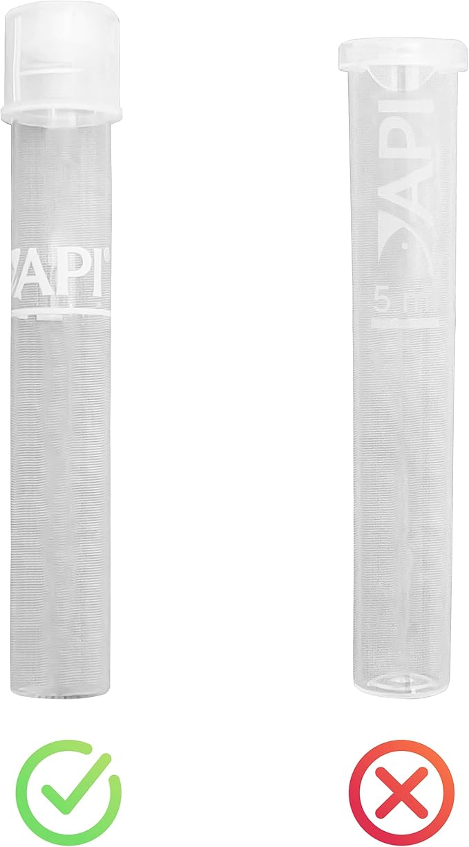 Aquarium Test Tube Holder, Handmade Rack, w/6 Slots and 6 Drying Poles for API and TC Glass Test Tubes