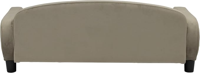 Paws & Purrs Modern Pet Sofa 41.5" Wide for Large Dog with Removable/Washable Mattress Cover