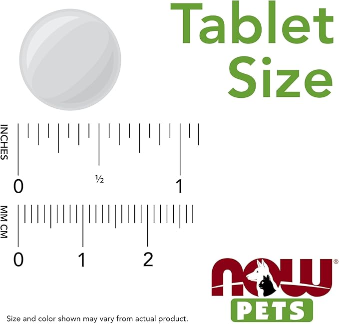 NOW Pet Health, Pet Allergy Supplement, Formulated for Cats & Dogs, NASC Certified, 75 Chewable Tablets