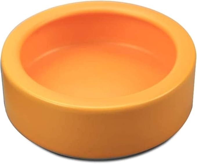 Reptile Food Dish Bowl, Worm Water Dish Small (2.75in) Lizard Gecko Ceramic Pet Bowls, Mealworms Bowls for Leopard Bearded Dragon Chameleon Hermit Crab Dubia Cricket Anti-Escape Mini Superworm Feeder