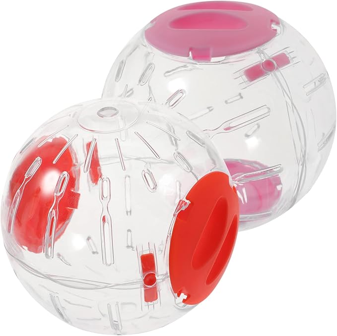 10 Pcs Small Hamster Sports Ball Hamster Stuff Hamster Balls for Dwarf Hamsters Small Pet Running Balls Small Hamster Ball Hedgehog Running Balls Cage Rat Exercise Balls
