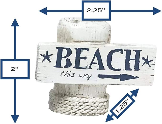 Penn-Plax Deco-Replicas 4-Piece Aquarium Decorating Kit – Nautical & Beach Themed – Safe for Freshwater and Saltwater Fish Tanks