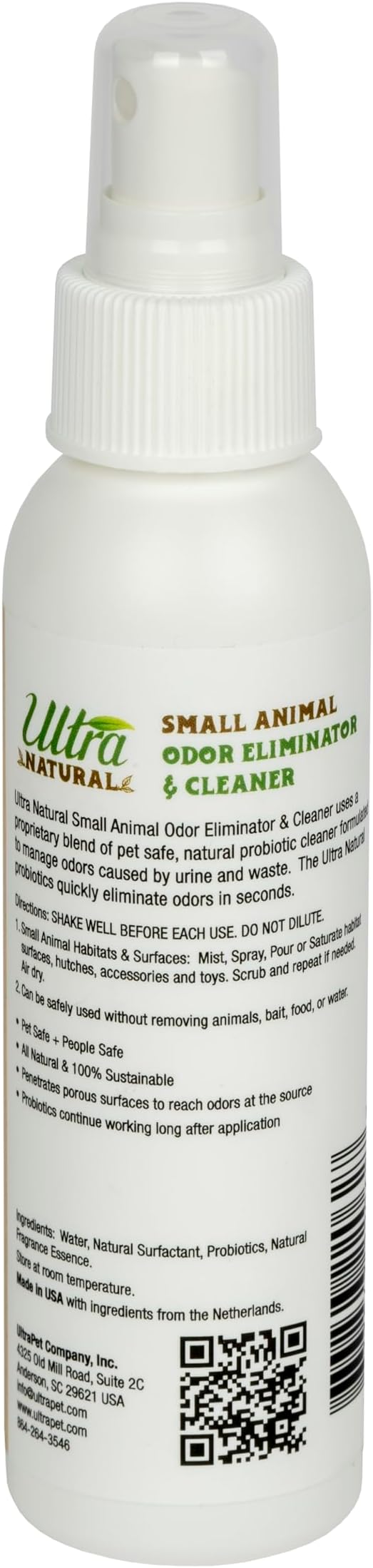 SMALL ANIMAL PROBIOTIC ODOR ELIMINATOR 4 OZ