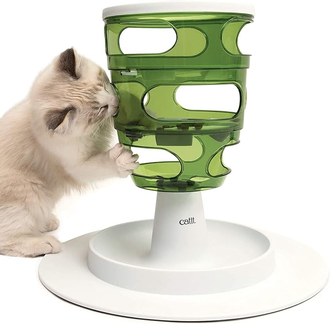 Catit Senses 2.0 Food Tree - Sturdy Tree-Shaped Slow Feeder