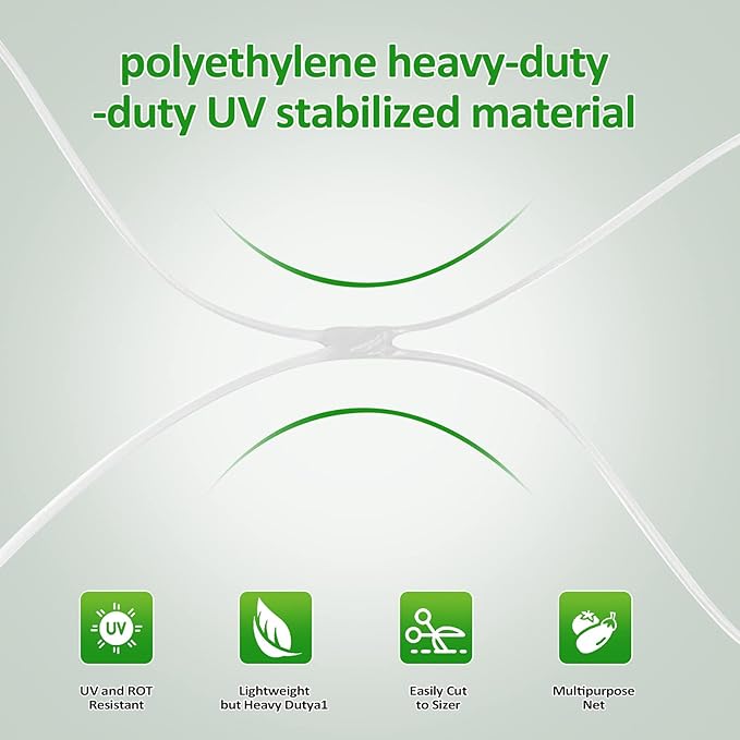 JUMXSRLE Cat Netting Balcony, UV & Weather-Resistant Cat Balcony Safety Net, Transparent Nylon Pet Mesh Fence Cat Netting for Patio, Balcony, Rail, Stairs, Terraces - 10x13ft