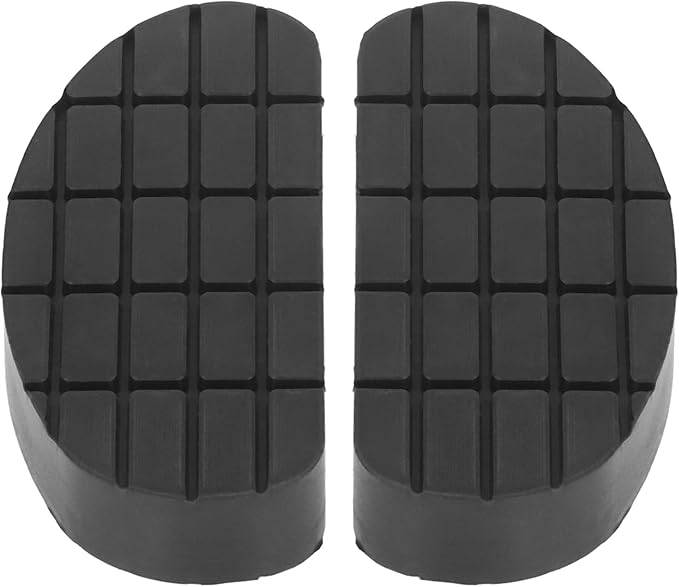 Cow Trimming Pad, 2Pcs Wearproof Soft Hoof Pad Reduces Hoof Sole Abrasions Rubber Hoof Pad for Pasture and Cow, 4.3x2.1x0.8in Hoof Triming Pad