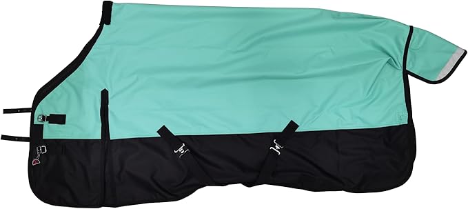 600Denier Waterproof and Breathable Horse Sheet Rip-Stop Turnout Rain Sheet Horse Blanket with Removable Leg Straps