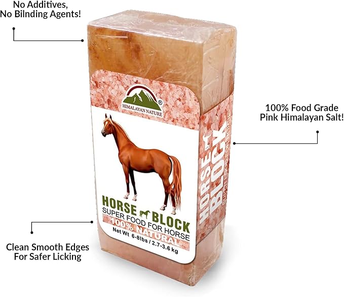 Licking Salt for Horse - 2 Pack, Pink