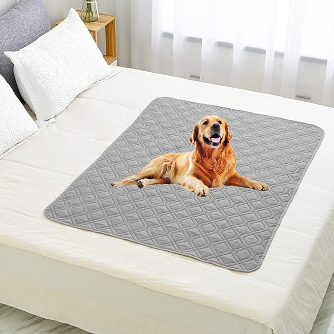 Ameritex Waterproof Blanket Reversible Dog Bed Cover Pet Blanket for Furniture Bed Couch Sofa