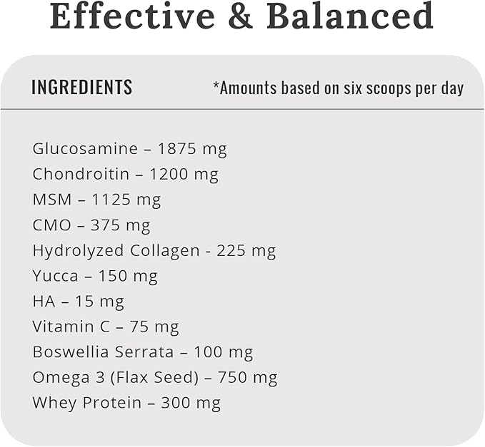 Mojo Joint Supplement for Dogs and Cats, Feline + Canine Food Grade Hip & Joint Supplement with Glucosamine and Chondroitin, Dog & Cat Mobility Supplement (Small, 8 oz)