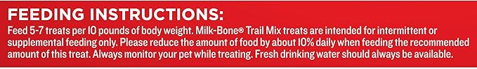 Milk-Bone Trail Mix Chewy & Crunchy Dog Treats, Real Beef & Sweet Potato, 20 Ounce