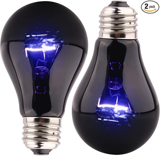 Aiicioo Reptile Heat Lamp - 100 Watt Reptile Night Heat Bulb Terrarium Moon-Like Light Bulbs for Reptiles Bearded Dragon Gecko Snake Turtle Lizard Tank