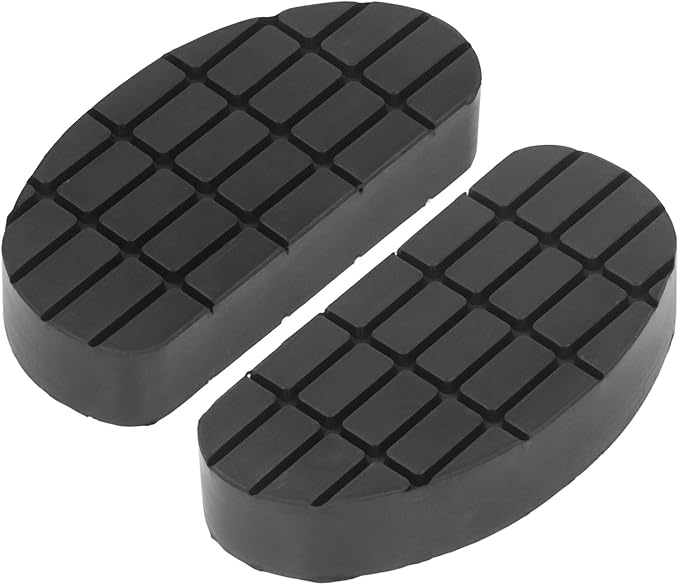 Cow Trimming Pad, 2Pcs Wearproof Soft Hoof Pad Reduces Hoof Sole Abrasions Rubber Hoof Pad for Pasture and Cow, 4.3x2.1x0.8in Hoof Triming Pad