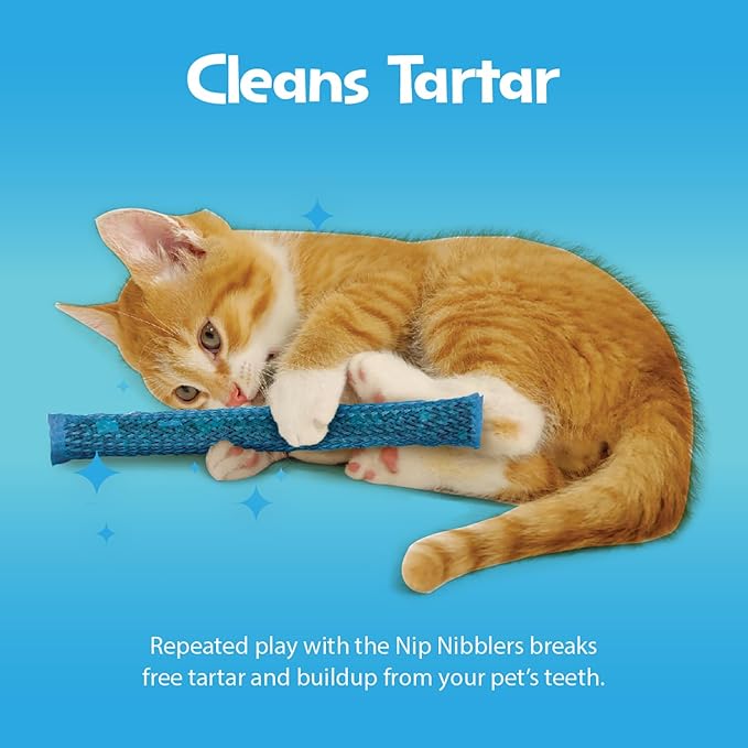 Pioneer Pet Nip Nibblers Catnip Toy – 3 Pack – Catnip Filled Toys For Indoor Cats -Teething Toy For Kittens That Bite And Chew