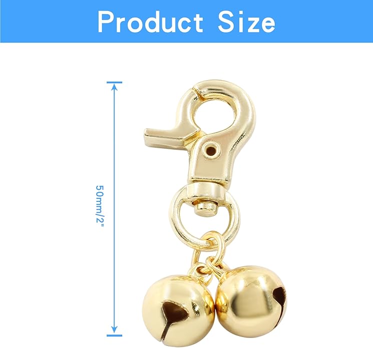 Gold Bell for Dog Collar