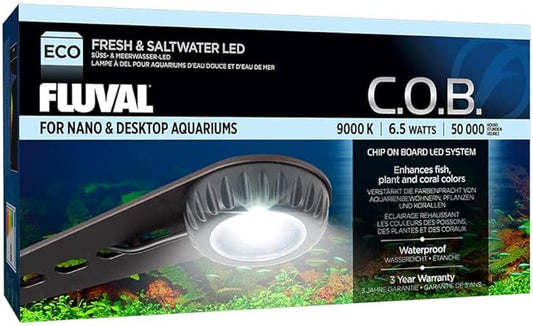 Fluval C.O.B. (Chip On Board) Nano Aquarium LED Lighting, 6.5 Watts