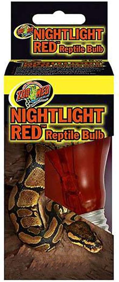 Zoo Med Nightlight Red Reptile Bulb - 60 Watt