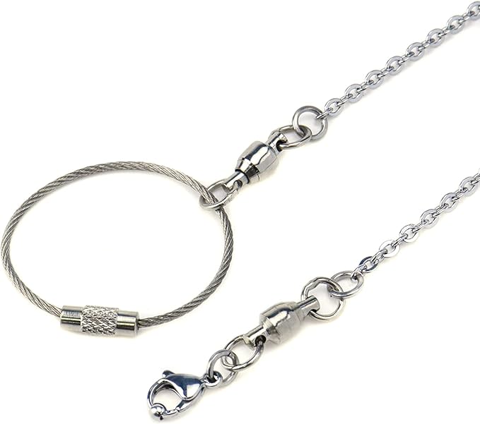 1 Set of Birds Foot Chain Metal Parrot Ankle Foot Ring 5mm Split Parrot Leg Ring Light Light Weight Ankle Foot Ring Chain for Bird Pet Parrot