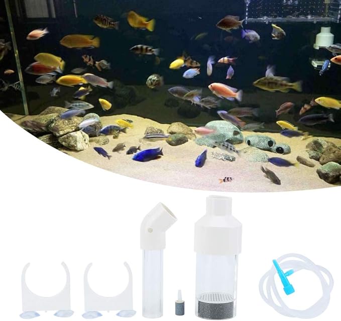 Fish Tank Hatch Tool Acrylic 25cm x 50mm Short Professional Fish Tank Aquarium Cichlids Tumbler Incubator Fish Hatchery Eggs Incubator