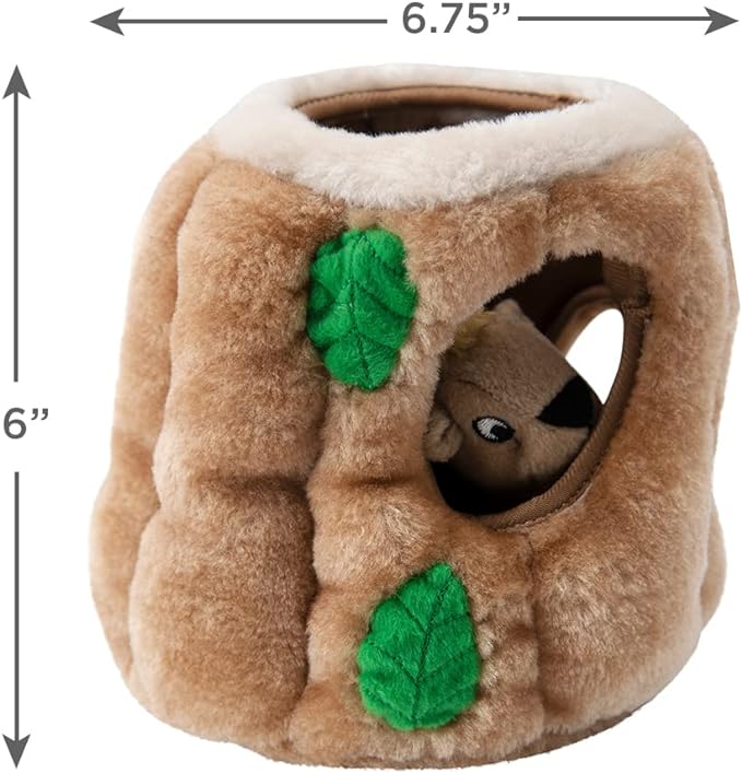 Outward Hound Hide A Squirrel Plush Dog Toy Puzzle, Medium