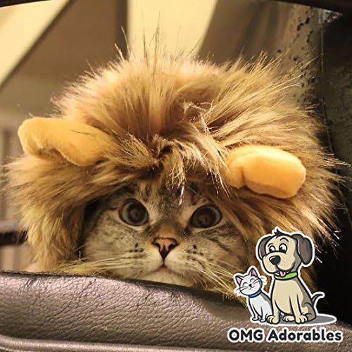 Lion Mane Costume for Cats