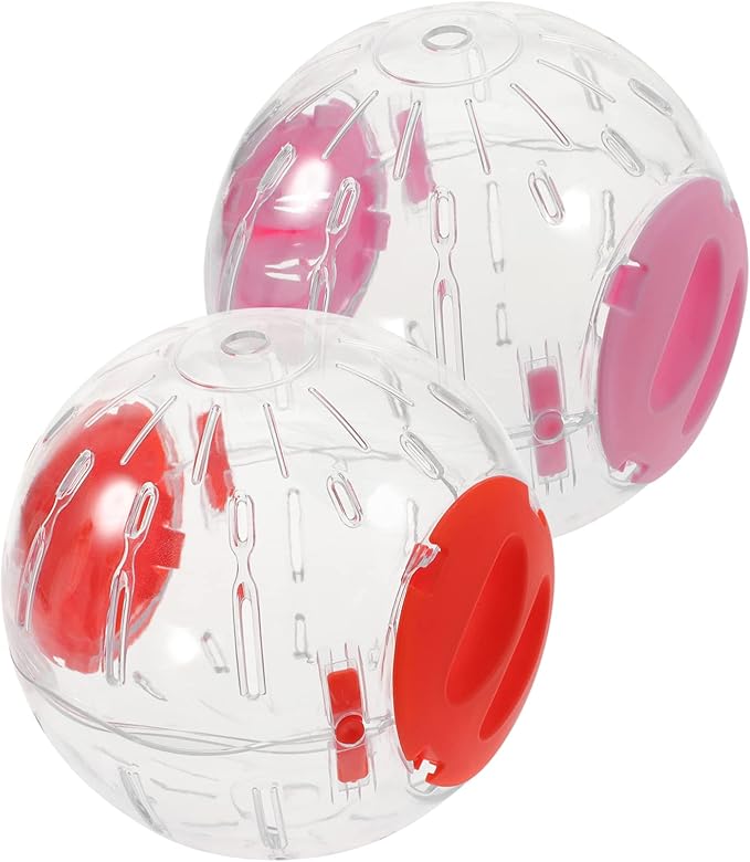 6 Pcs Small Hamster Sports Ball Exercise Balls for Guinea Pig Small Hamster Ball Dwarf Hamster Exercise Balls Chinchilla Running Balls Hamster Running Balls Guinea Pig Ball