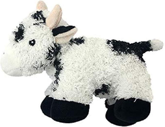 Multipet Look Who's Talking Cow Dog Toy, 7'' x 4'' Dog Toy (27006)