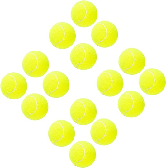 Dog Tennis Balls 16 Pack Pet Mini Tennis Ball for Small Medium Dogs Fetching (2 inch)