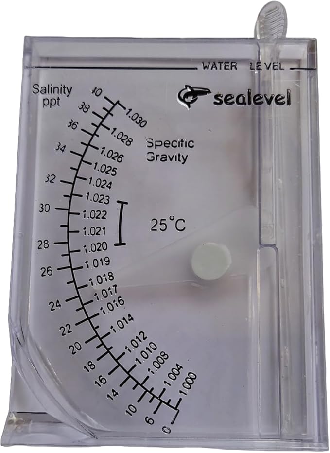 Hydrometer Salinity Tester for Aquarium Sea Fish Tank Salt Water