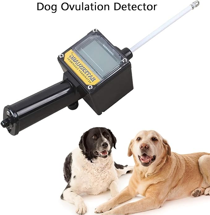 Dog Ovulation Detector Pet Ovulation Tester Canine Breeder Estrus Tester Progesterone Test Machine Ovulation Data Test Breeder Mating Tool for Dog Cattle Horse Pig Cat