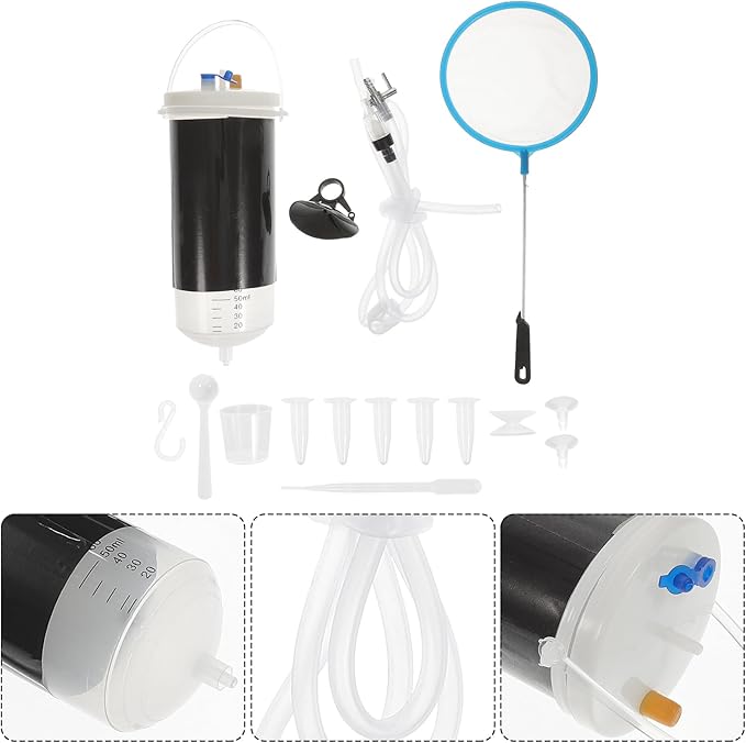 1 Set Brine Shrimp Hatchery Kit Incubator Fish Tank Breeding Shrimp Breeding Hatcher Artemia Hatching Tools Brine Shrimp Hatchery Vessel Tools