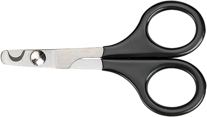 Master Grooming Tools Pet Nail Scissors — Stainless Steel Scissors for Trimming Nails on Cats and Birds - Medium, 5"